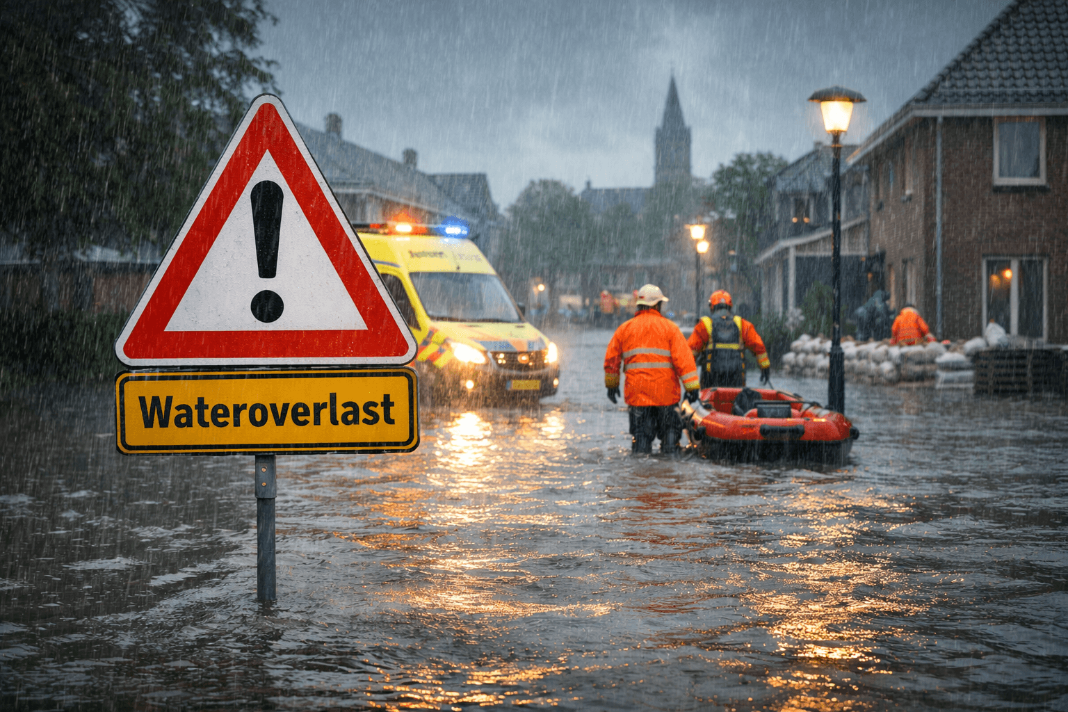 Nederland niet klaar voor extreme regen: OVV waarschuwt